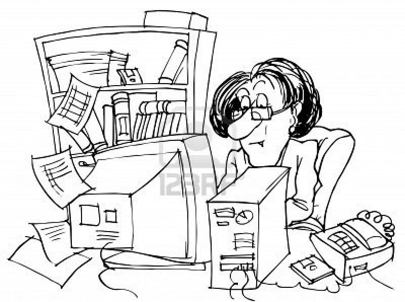 Рисунок на тему бухгалтер