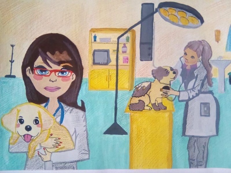 Рисунок на тему моя профессия