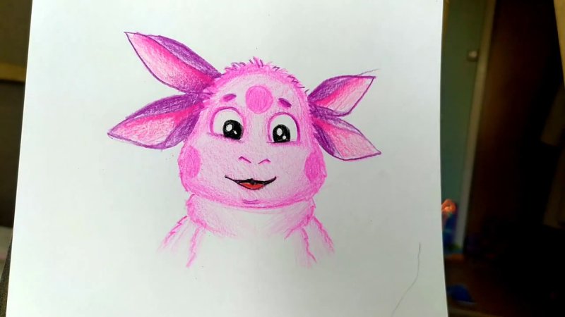 Рисунки Лунтика и его друзей