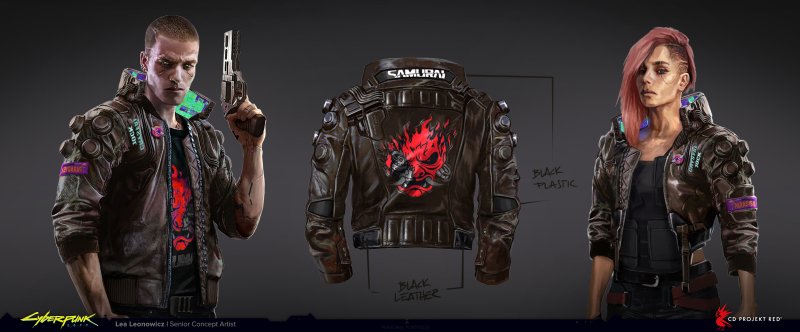 Куртка Самурай Cyberpunk 2077