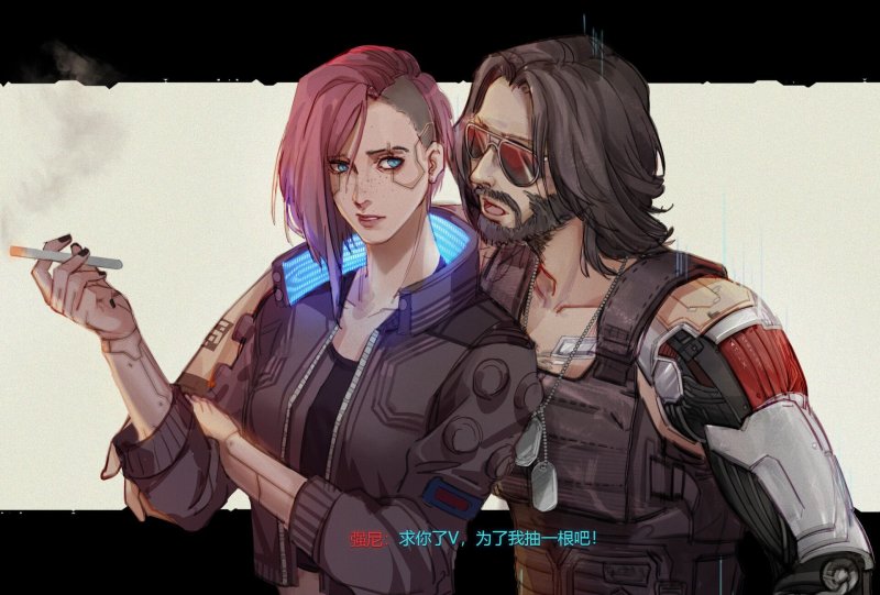 Джонни Сильверхенд Cyberpunk 2077