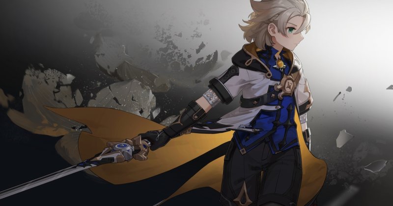 Альбедо Геншин в хорошем качестве