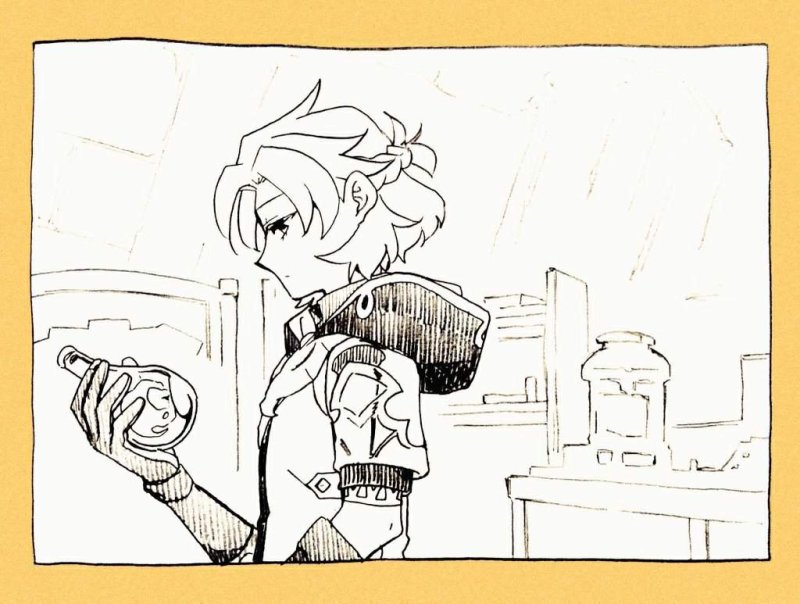 Скетчи Геншин