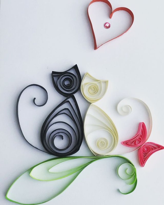 Quilling paper для начинающих