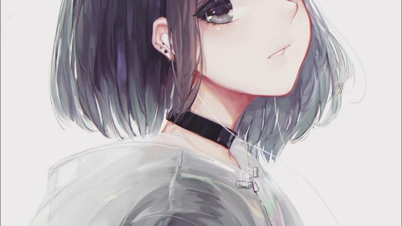 Короткие аниме прически для девушек