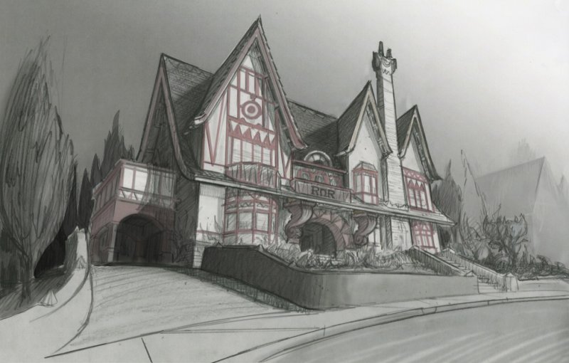 университет концепт арт