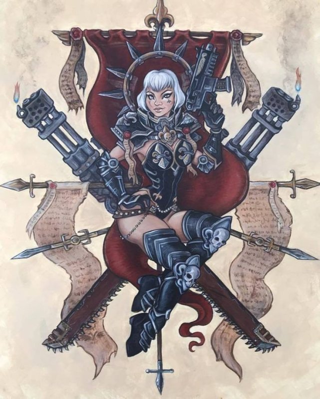 Сёстры битвы Warhammer 40000