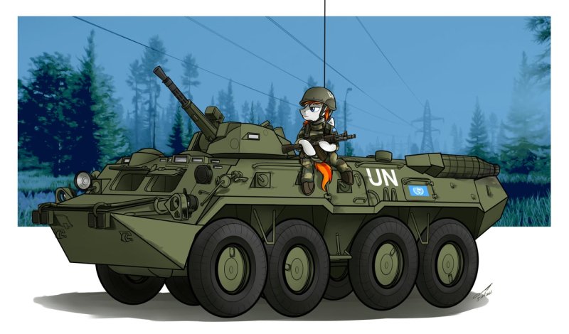 БТР-80 хуманизацию