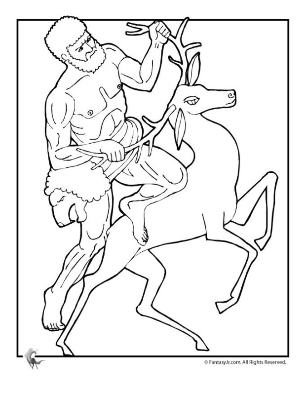 12 Подвигов Геракла Керинейская Лань