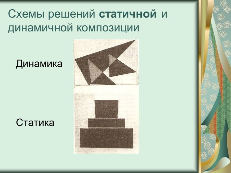 Композиция из геометрических фигур
