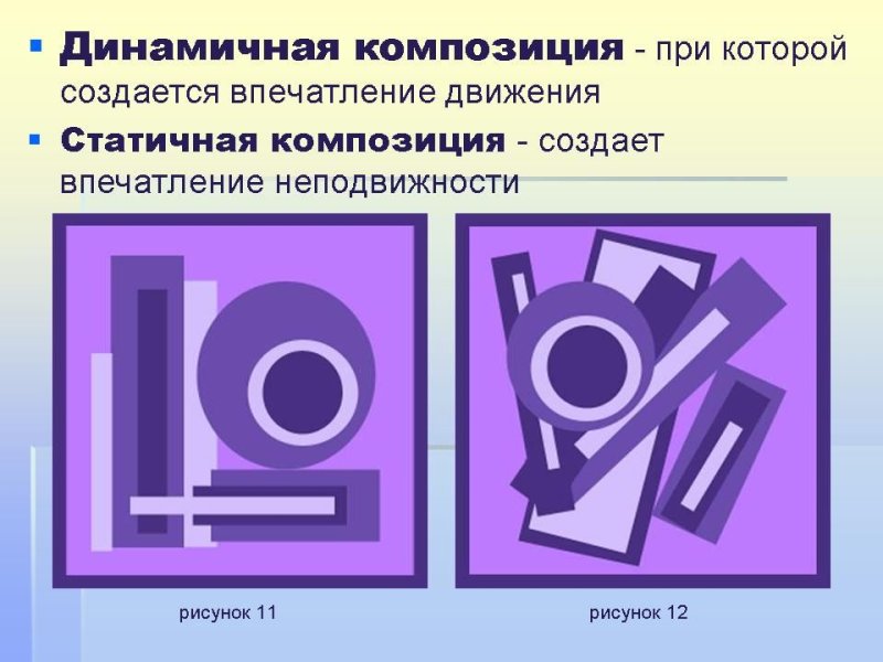 Симметрия асимметрия статика динамика композиционный центр