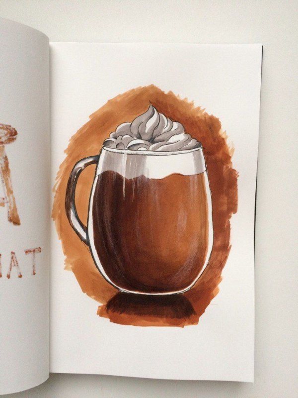 Идеи для кофейной живописи