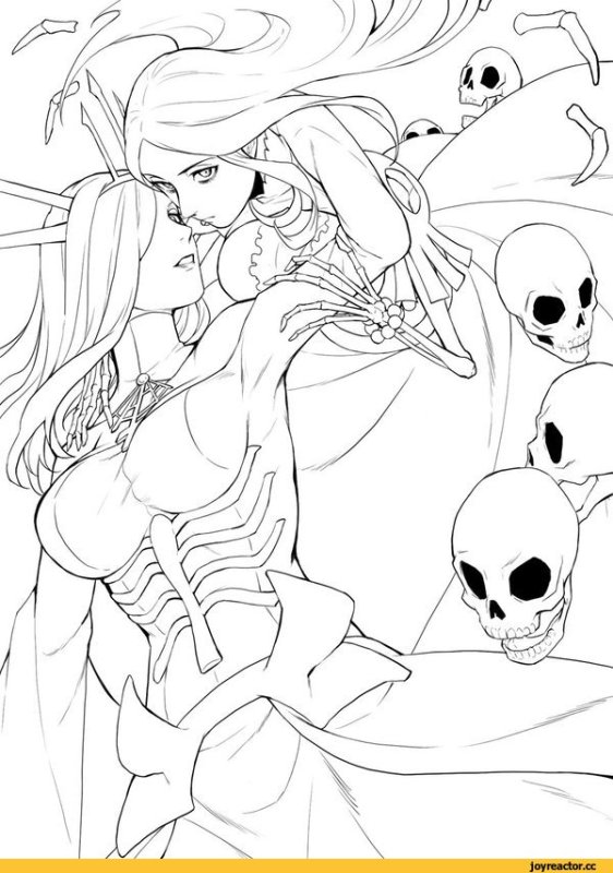 Skullgirls Brain Drain и Валентайн
