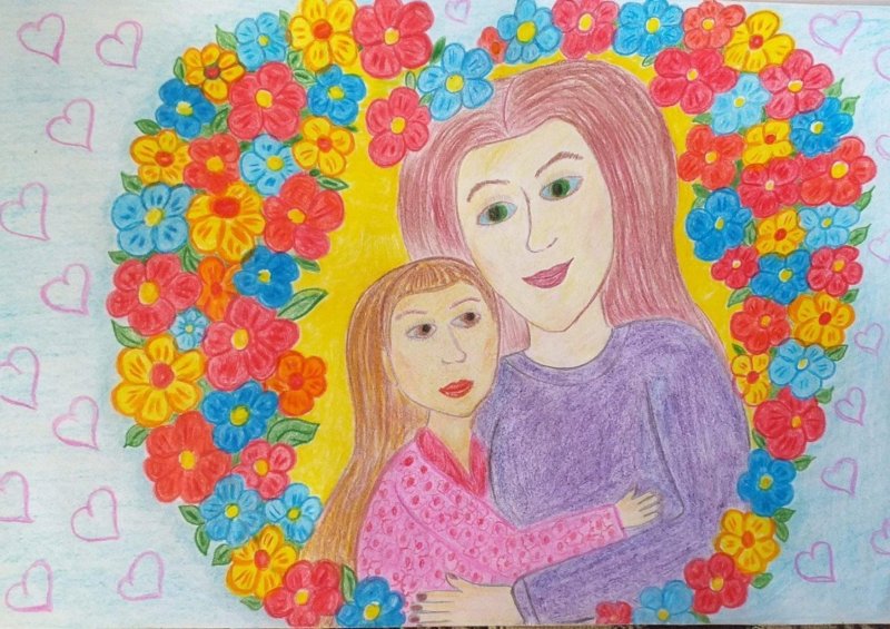 Рисунок мамы