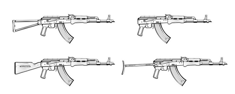 АКМ 74 рисунок