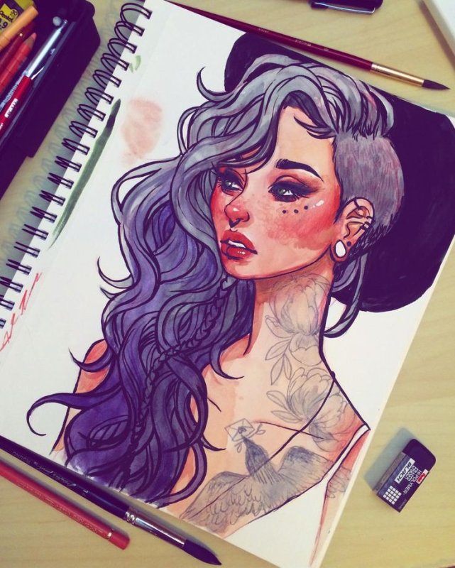Рисунки для скетчбука