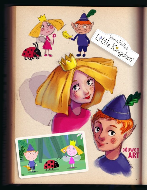 эльф бен и принцесса холли