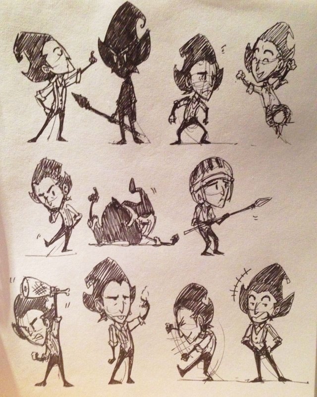 Фан арт don't Starve