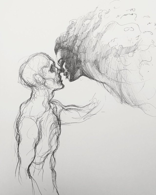 Карандашная иллюстрация