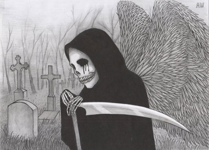 Рисунки сосмертей