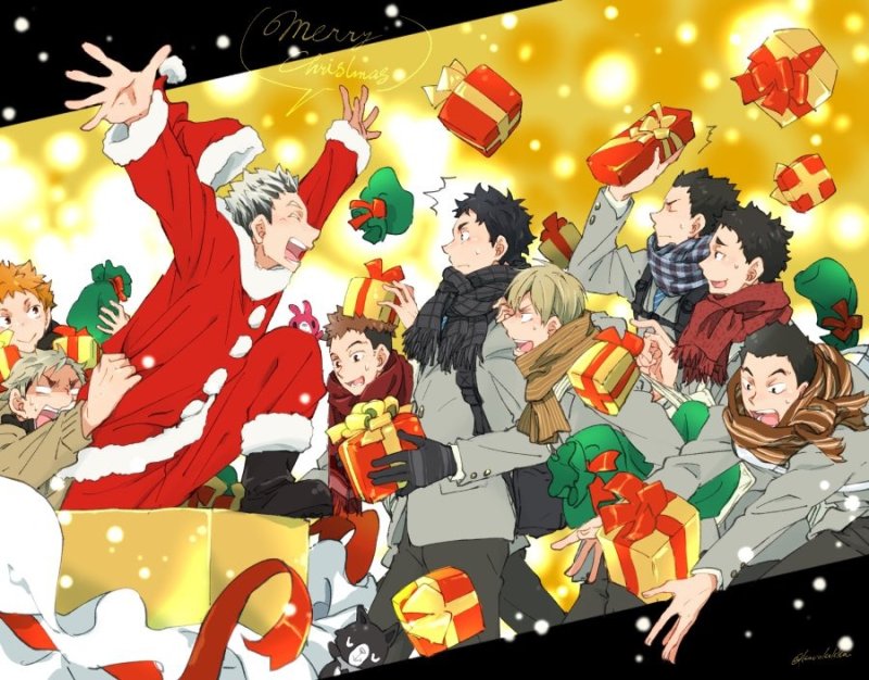 Haikyuu Рождество