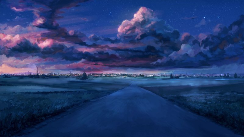 Бесконечное лето ночь 4к