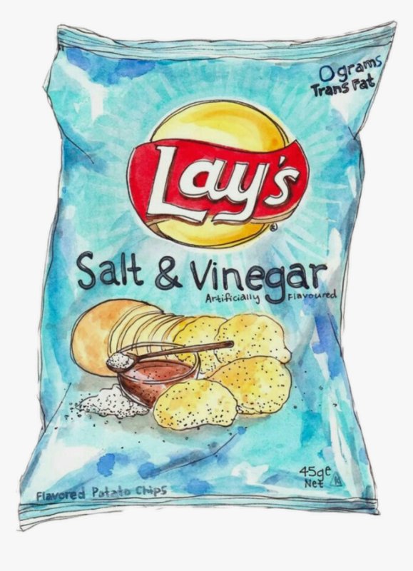 vinegar чипсы lays