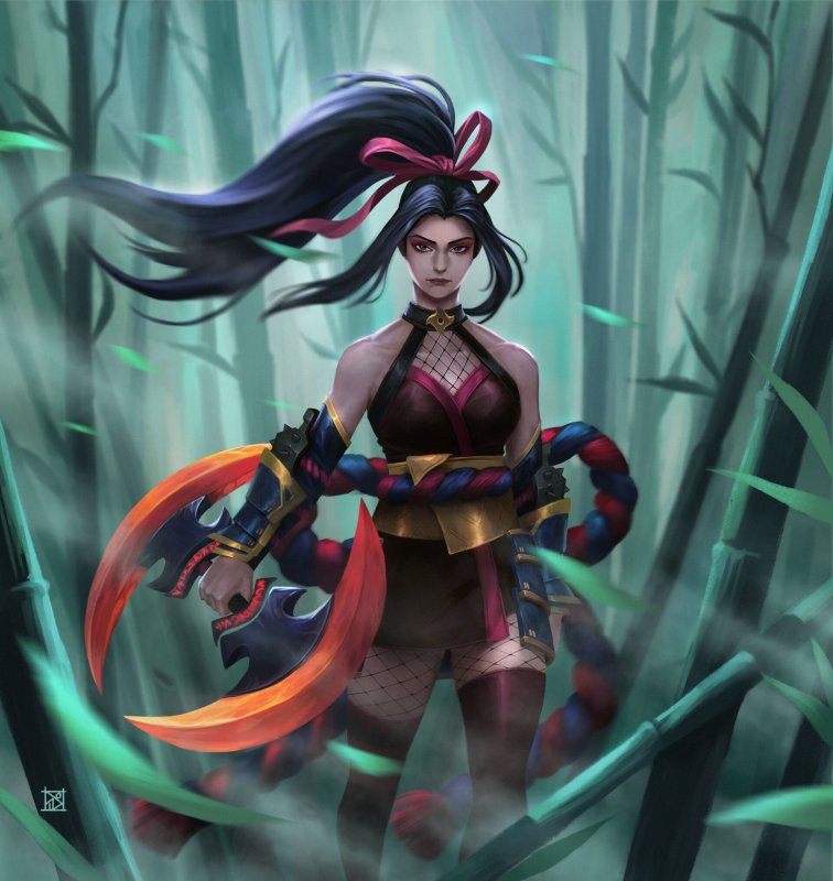 Mobile Legends Ханаби арт