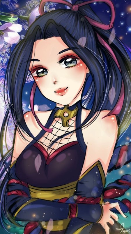Mobile Legends Ханаби арт