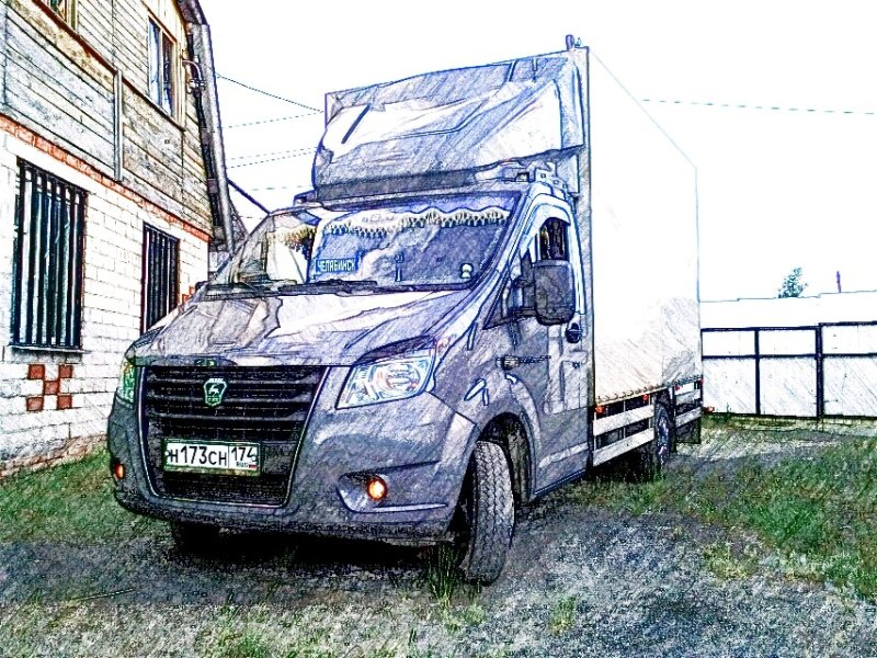Газель заброшенная 3302