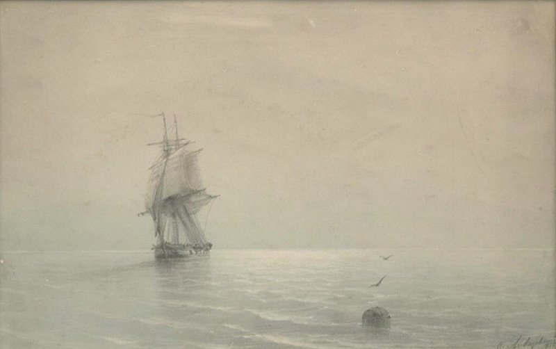 Иван Константинович Айвазовский«кораблекрушение 1875»