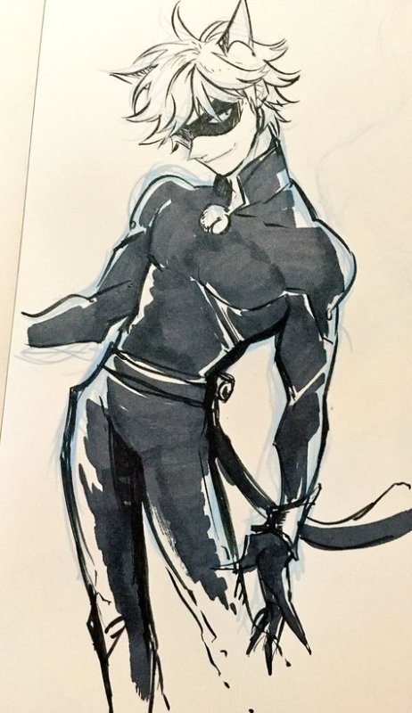 Chat Noir арт