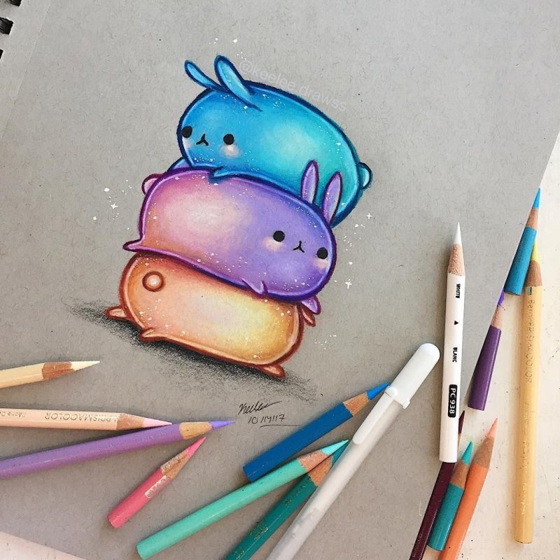 Рисунки цветные