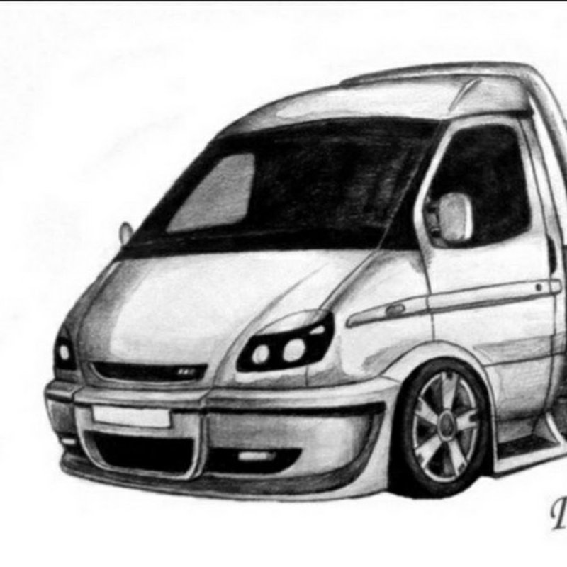 Раскраска Газель