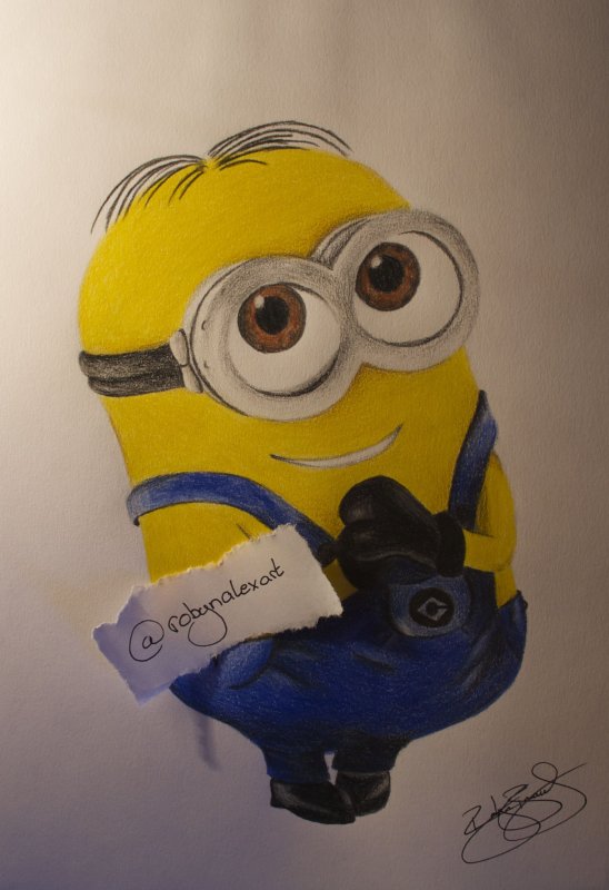 рисунки миньон