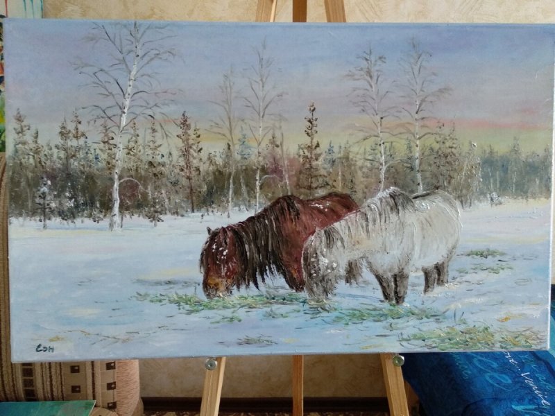 Якутская живопись Иннокентий Корякин
