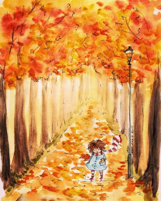 Рисунок осень