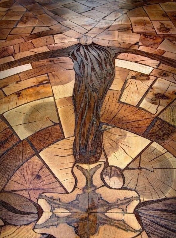 Необычный паркет