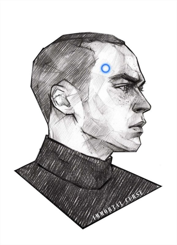 Detroit become Human Маркус арты