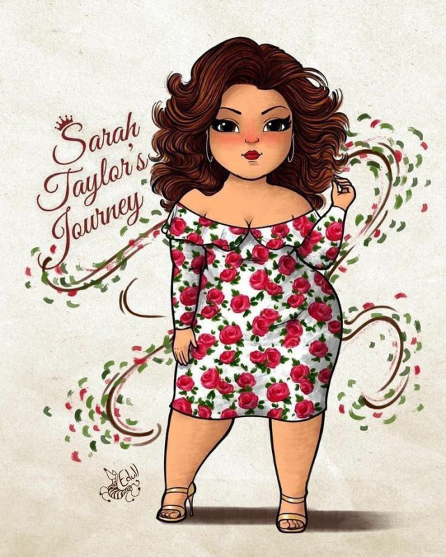 Женщина рисунок