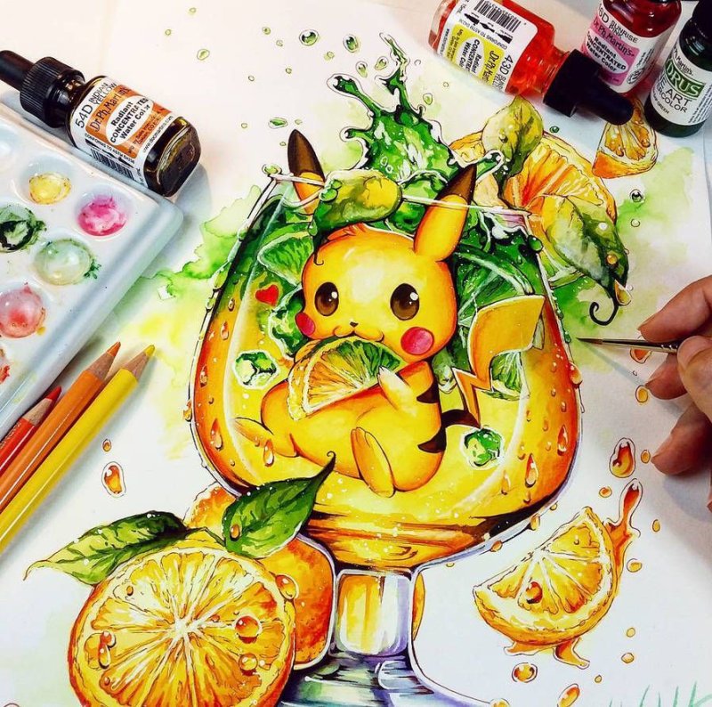 Рисуночки еды