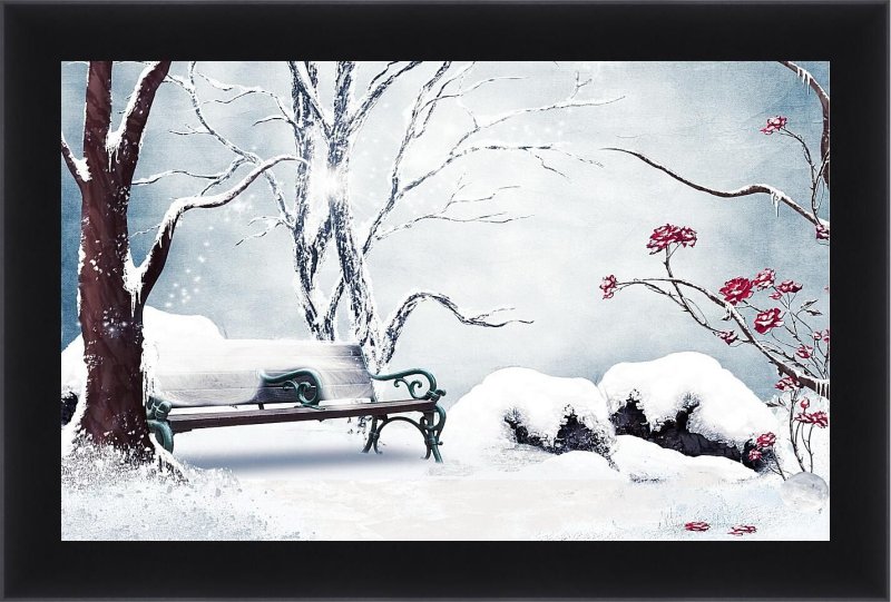 Зимние иллюстрации