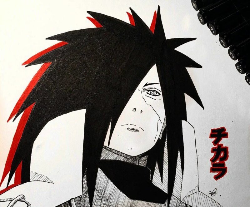 рисунок мадара