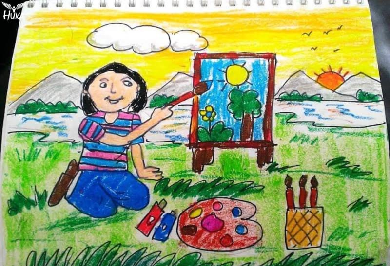 Рисунок Мои любимые занятия