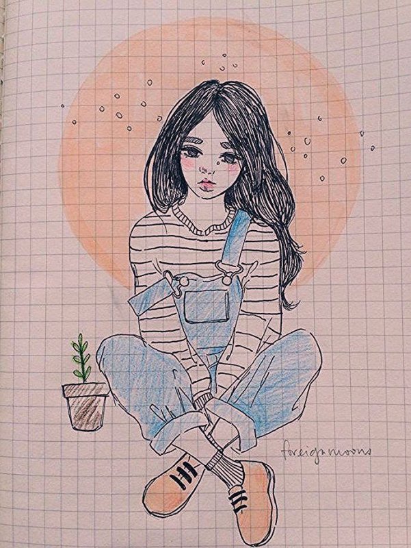 Современные рисунки для срисовки