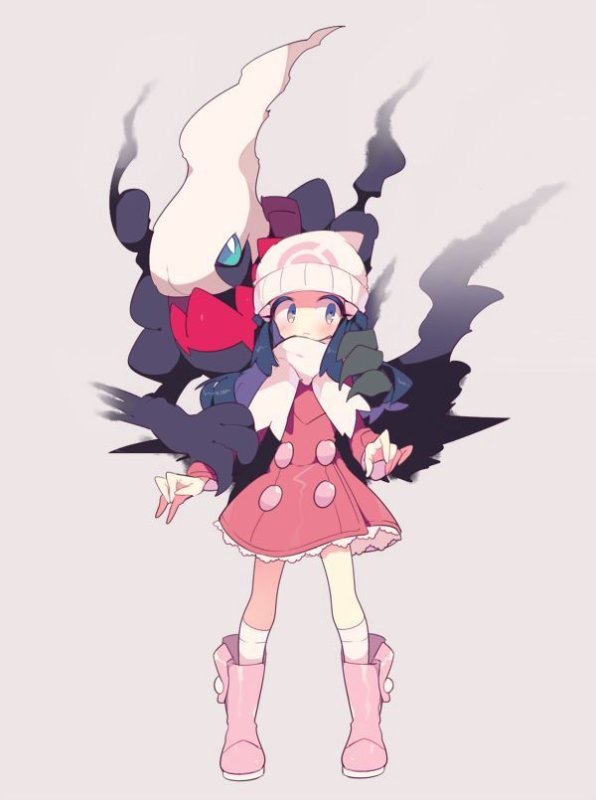 покемон даркрай и доун