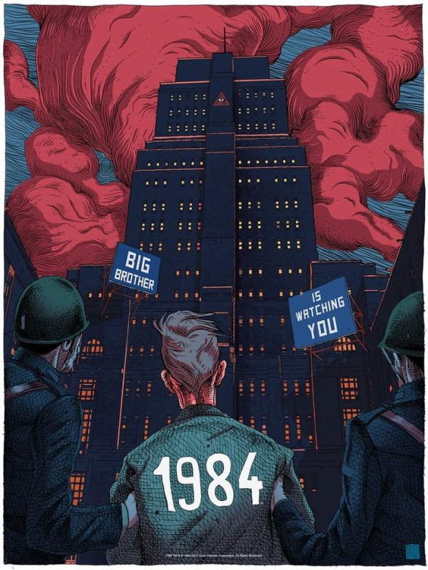 Оруэлл 1984 иллюстрации