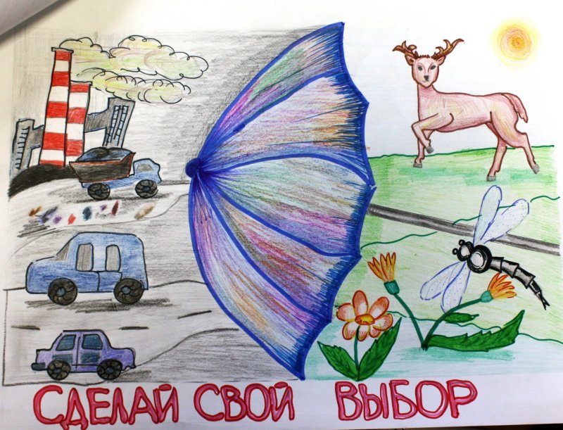 Рисунок на тему защита природы