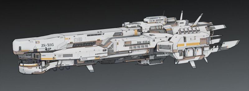 Грузовой корабль Star Wars YV 865
