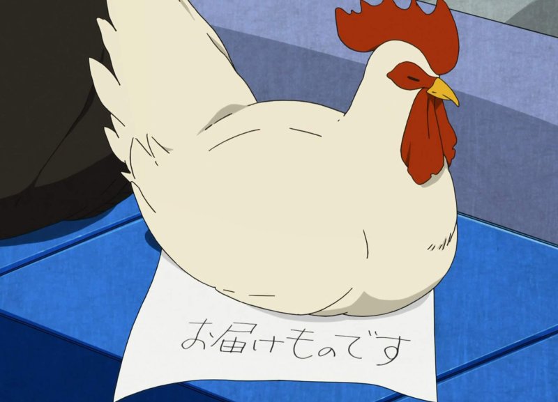 Монстр за соседней партой курица